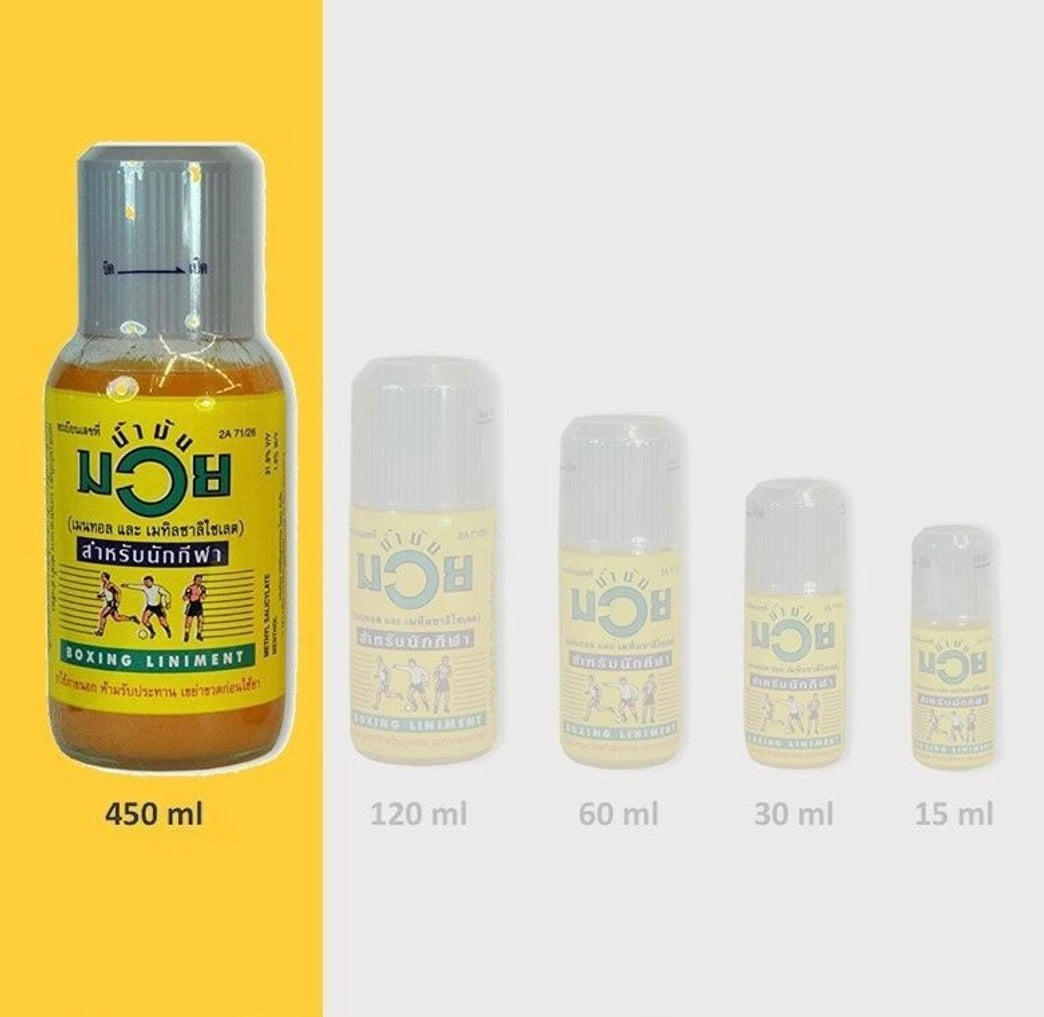 NAMMAN MUAY BOXING SPORT LINIMENT MUSCLE WARM UP MASSAGE RECOVERY OIL